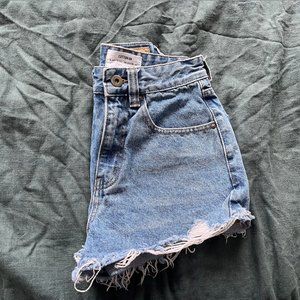 Cotton On High Rise Mom Shorts